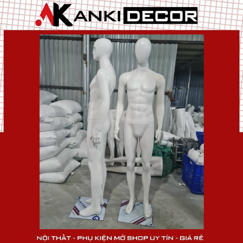 Manocanh nam toàn thân hàng đẹp giá rẻ, manocanh nam có tay, canh nam cả người Anki Decor