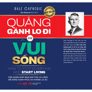 Sách - quẳng gánh lo đi và vui sống