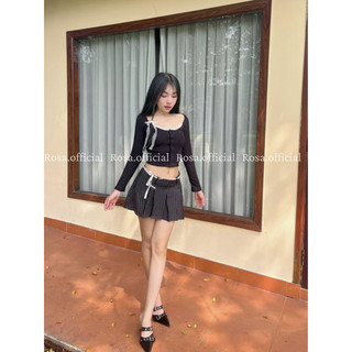  Áo Khoác Len Cardigan Phối Ren Cài Nút