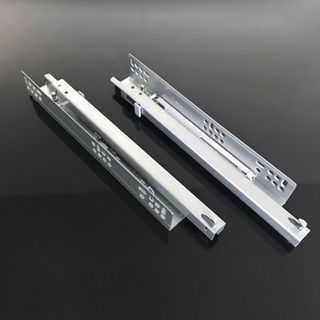 Thanh ray âm giảm chấn Solaga dùng cho các loại ngăn kéo tủ, ray âm giảm chấn có đủ loại kích thước