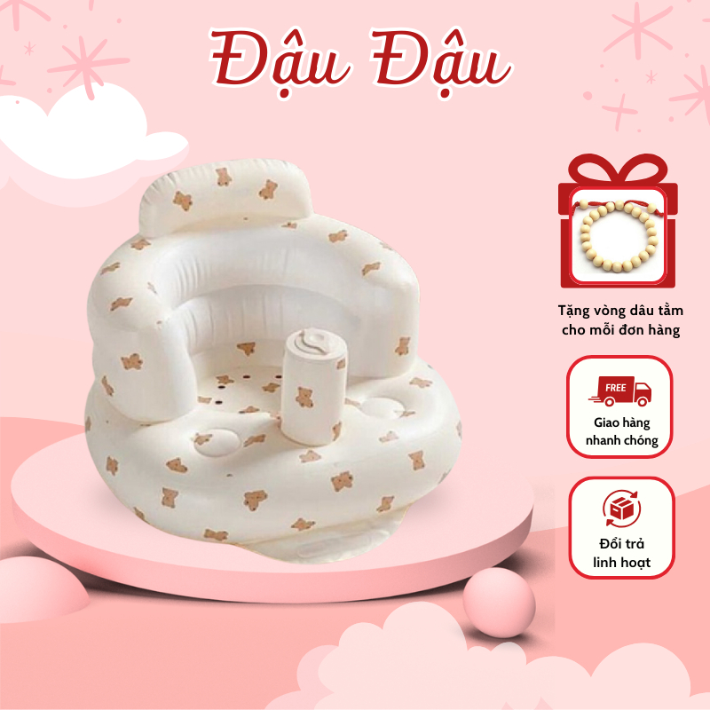 Ghế Hơi Tập Ngồi Ghế Tập Ngồi Cho Bé 💖𝐅𝐑𝐄𝐄 𝐒𝐇𝐈𝐏💖 Ghế Hơi Tập Ngồi Cao Cấp Họa Tiết Dễ Thương Phong Cách Hàn Quốc Bé P