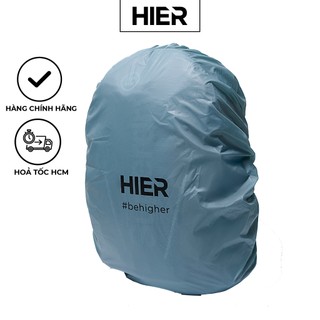 Áo mưa balo túi trùm balo Hier dành cho balo thể tích dưới 30L chống nước chống bụi có quai đeo tiện lợi nhỏ gọn