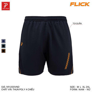 Quần cầu lông nam, quần tennis nam nhãn hiệu Justplay JP Flick - Dungcusport