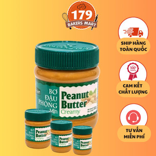 Bơ đậu phộng mịn golden farm 170g, 340g