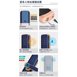[Mã: G4] Khóa cửa Gỗ App TTLock