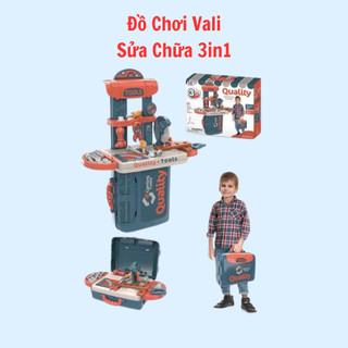 Vali sửa chữa 3in1 cho bé vui chơi cùng bạn bè tăng khả năng tư duy rèn luyện trí não