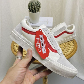 Giày 𝐕𝐚𝐧𝐬 𝐎𝐥𝐝 𝐒𝐤𝐨𝐨𝐥 - Giày Van Sneaker Vans Đen kẻ trắng,vans caro,trắng sọc đỏ cao cấp nam nữ, đế đúc chắc chắn,