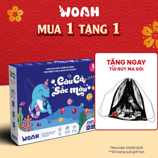 Đồ chơi Câu cá sắc màu cao cấp cho bé từ 3 tuổi - Board Game VN