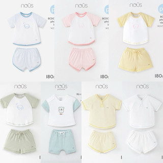 Bộ quần áo nous cộc tay mẫu mới 2023 size 6-9m đến 2-3y