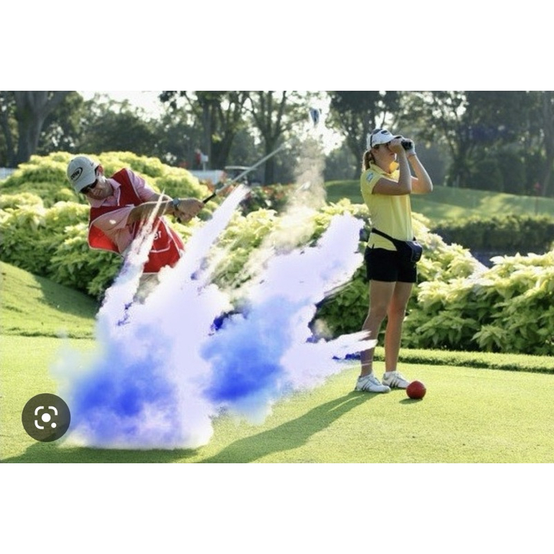 smoke golf ball 발연골프공