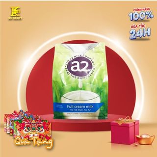 Sữa bột A2 nguyên kem giàu Canxi nhập khẩu Úc 1kg, A2 Full Cream Milk Powder KKmart