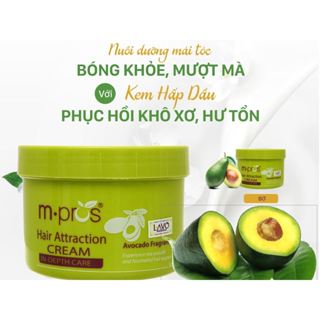 Dầu Hấp Dưỡng Tóc Tinh Chất Bơ M.PROS 500ml - Dành Cho Tóc Khô Xơ Và Hư Tổn