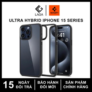 Ốp lưng spigen ultra hybrid cho iphone 15 pro max / 15 pro / 15 plus / 15