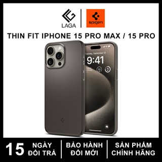Ốp lưng spigen thin fit cho iphone 15 pro max / 15 pro