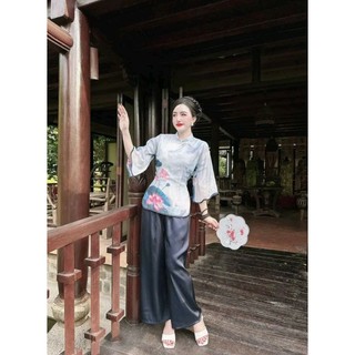 Bộ đồ lam đi chùa