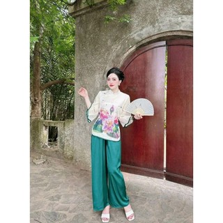 Bộ đồ lam đi chùa
