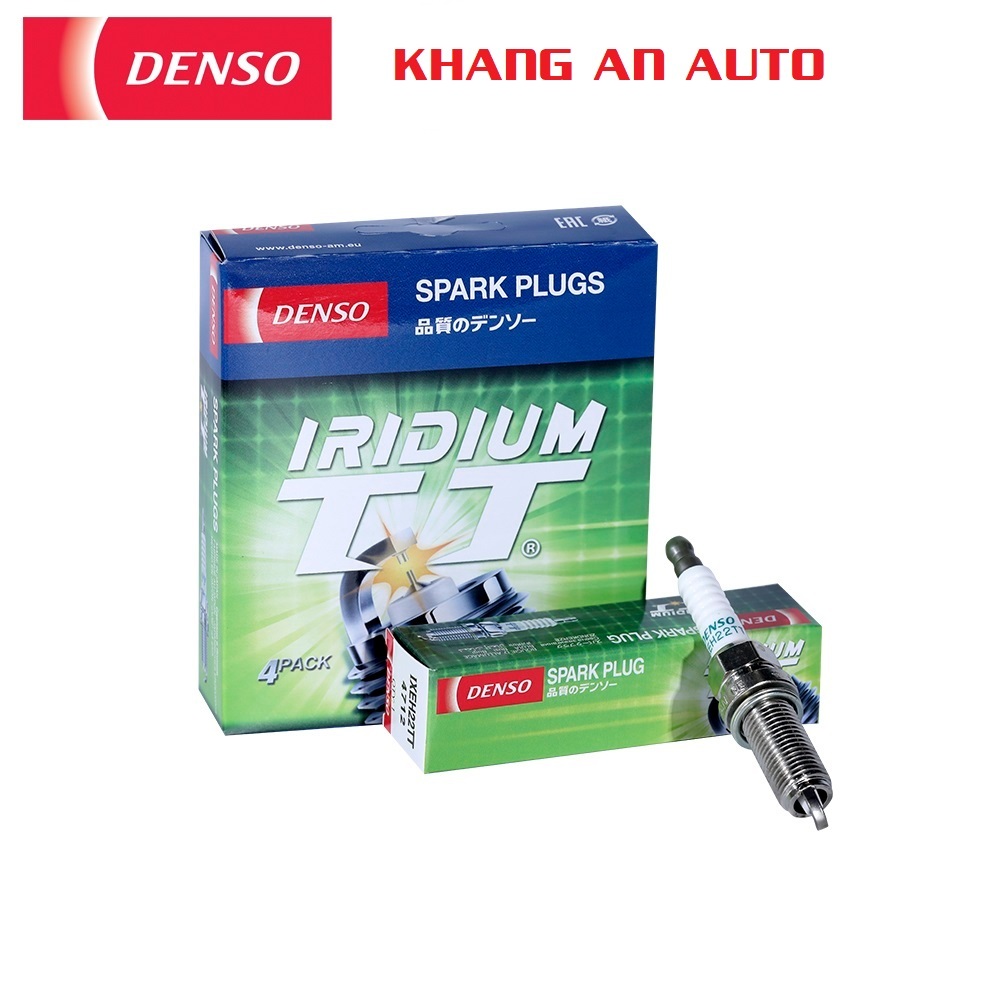 Bugi ô tô DENSO Iridium IXEH22TT,2 đầu đánh lửa hiệu năng cao,cho nhiều xe Honda Mazda,Mercedes