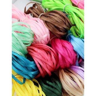 [SALE] Set 5 bó ruy băng lụa 3mm/ 25m