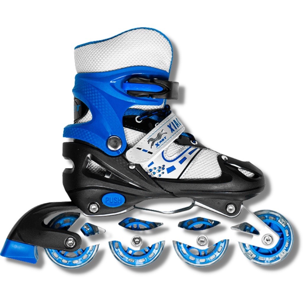 Giày patin có bánh phát sáng phanh chân