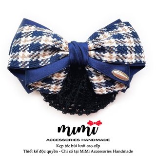 🎀 MiMi Kẹp búi lưới cao cấp 🎀 Kẹp tóc thời trang nữ phong cách hàn quốc