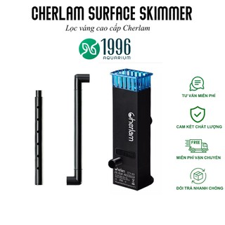 Lọc váng CHERLAM 3W cho bể thủy sinh, siêu êm - thiết kế nhỏ gọn, tinh tế, đẹp mắt, tích hợp dàn mưa