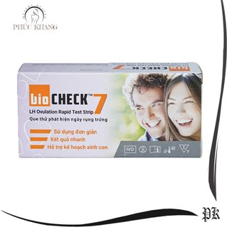 Que Thử Rụng Trứng BioCheck Test Hộp 7 Test