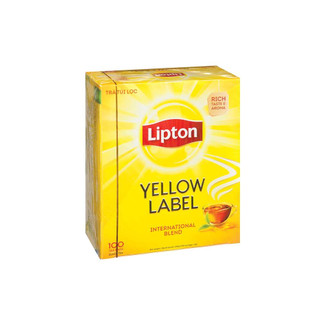 Trà lipton nhãn vàng 200g hộp 100 túi yellow label tea bags