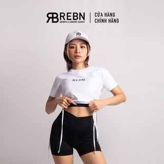 Áo thun croptop cotton co giãn REBN Style - Adjustable Croptop