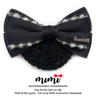 🎀 MiMi Kẹp búi lưới cao cấp 🎀  Kẹp tóc thời trang nữ phong cách hàn quốc phù hợp cho văn phòng, ngân hàng, trung niên