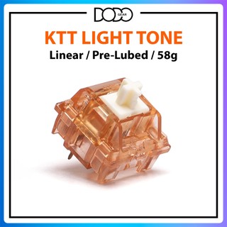 Switch ktt light tone 3 pin linear 58g công tắc bàn phím switch ktt ánh sáng 3 pin dodo gear
