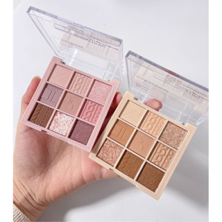 Bảng phấn mắt kakashow 9 ô lì mịn chuẩn màu