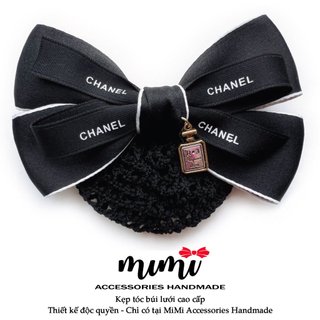 🎀 MiMi Kẹp búi lưới cao cấp 🎀 Kẹp tóc thời trang nữ phù hợp cho văn phòng, ngân hàng, trung niên