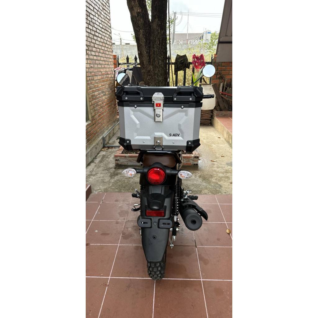 Thùng nhôm xe máy 45L S-ADV chính hãng 45L Aluminum top case SADV