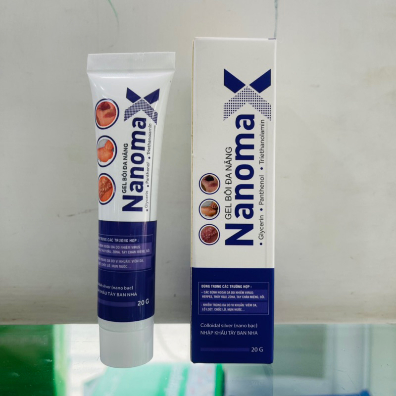 Gel bôi đa năng Nanomax - 20g