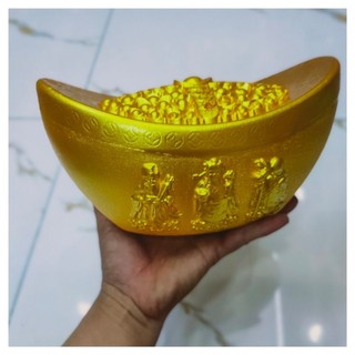 Đồng tiền vàng phúc lộc thọ nhỏ trang trí trưng bày bỏ ống thờ phong thủy