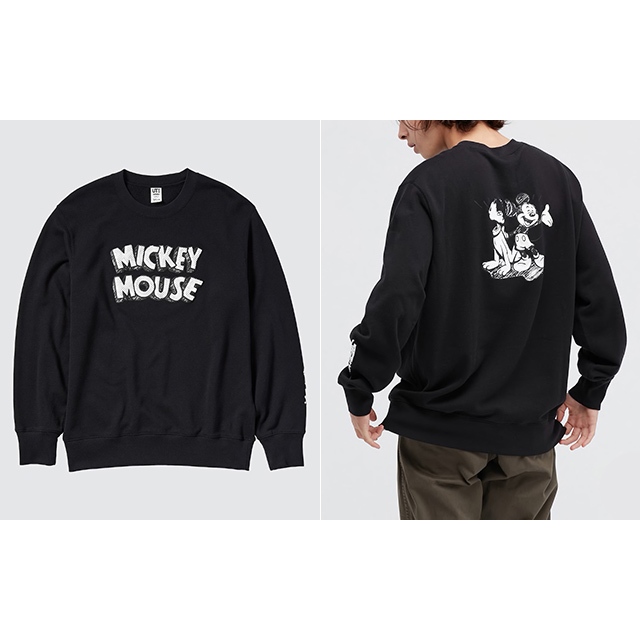 UNIQLO - Áo hoodie chuột Mickey