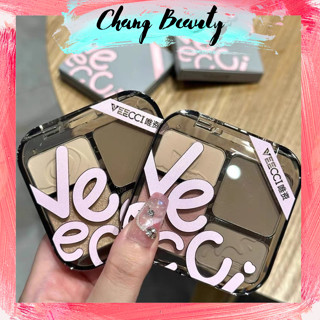 [Veecci] Bảng phấn tạo khối bắt sáng Veecci 4 màu tự nhiên lâu trôi 8g