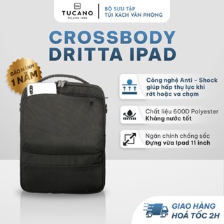 Túi Phụ Kiện Cao Cấp TUCANO CROSSBODY TUCANO DRITTA IPAD 11 inch - Kháng Sốc, Kháng Nước Tốt