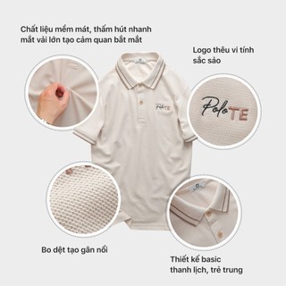 Áo Thun Nam Có Cổ ⚡️ Hàng VNXK Cao Cấp ⚡️ Áo Thun Nam Polo Sonlam V1 Màu Lông Chuột