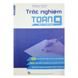 Sách - Trắc nghiệm Toán 9 – Đáp án và lời giải chi tiết