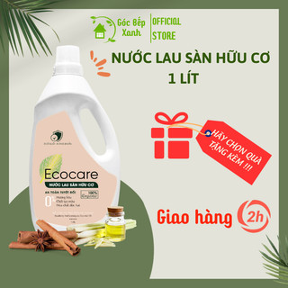 Nước lau sàn Ecocare bồ hòn tinh dầu thiên nhiên đuổi muỗi chai 1 Lít