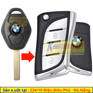 Làm khoá remote xe ô tô BMW E60, 518i, 318i mẫu V19