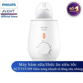 Máy hâm sữa philips avent siêu nhanhscf 355/09