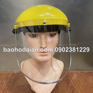 Mặt nạ kính che mặt, mài cắt, phát cỏ Usafety màu vàng US-FS-A268