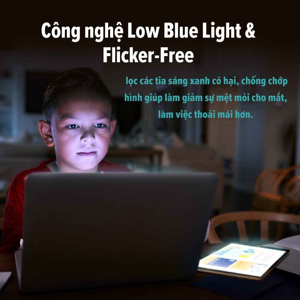 Màn hình máy tính BenQ GW2480T IPS 24" 1080P bảo vệ mắt chân đế chỉnh độ cao phù hợp làm việc văn phòng giải trí cá nhân | BigBuy360 - bigbuy360.vn