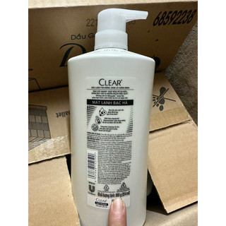 Dầu gội Clear bạc hà 880g