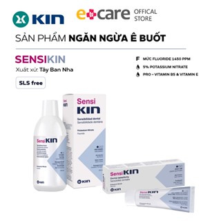 Kem đánh răng, nước súc miệng ngừa ê buốt răng Sensi KIN