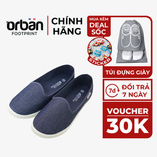 Giày slipon nữ vnxk siêu nhẹ êm d&a epl1704