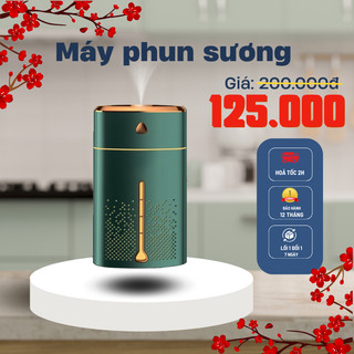 Máy Phun Sương Tạo Ẩm Khuếch Tán Tinh Dầu 950 ml 💦 Cắm Điện Trực Tiếp 💦 Dung tích lớn Đèn LED Biến Đổi 6 Màu