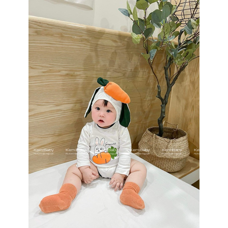 [CÓ SẴN] Suit thỏ cà rốt cover ikii